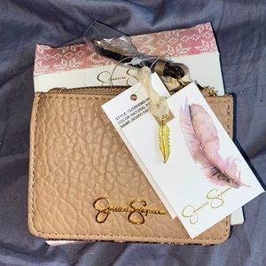 Jessica Simpson Tan/Snakeskin Wallet